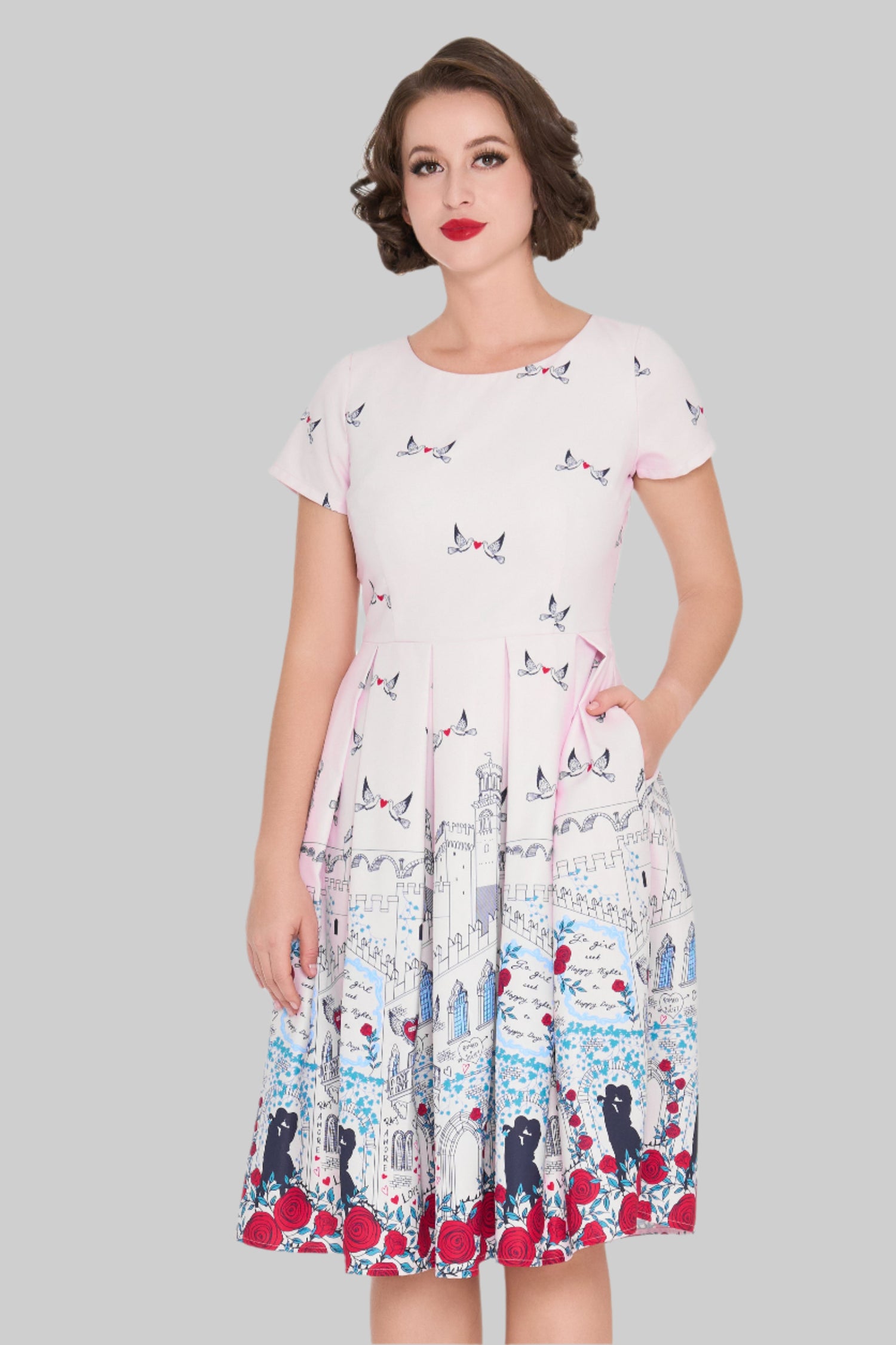 Brittany Print Verona Dress