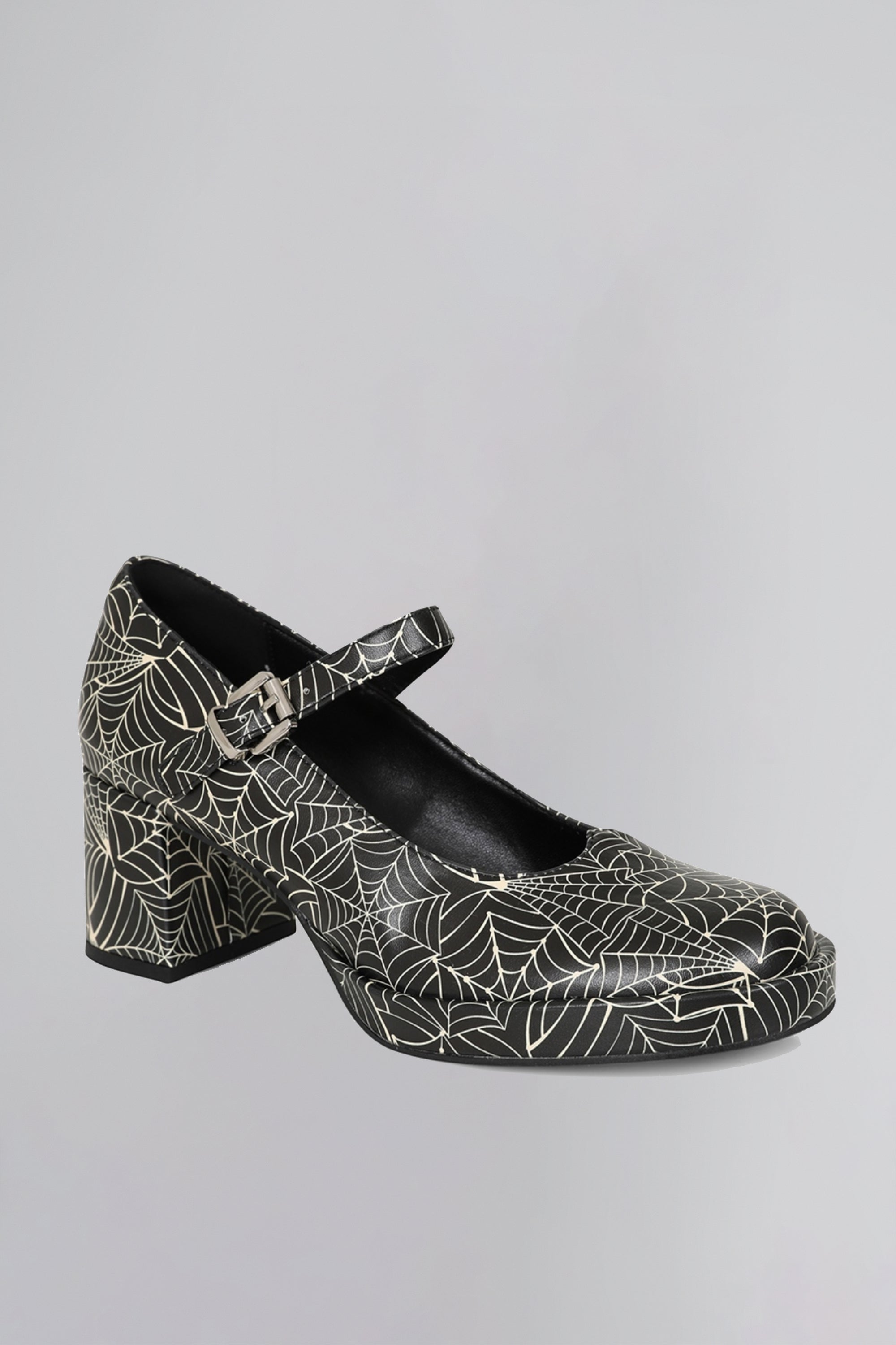 Sandy Jane Spiderweb Block Heel