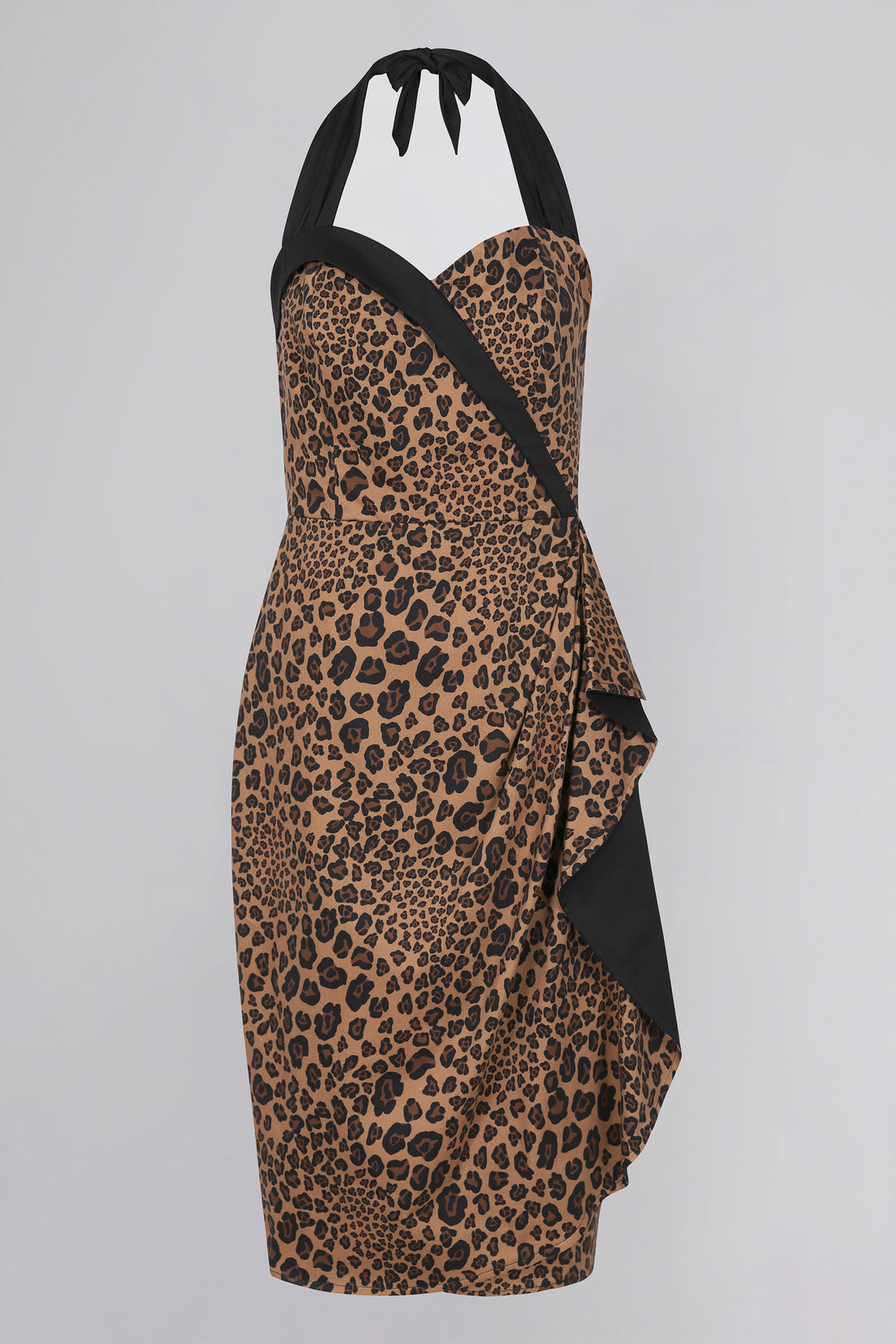 Lorna Leopard Print Pencil Dress