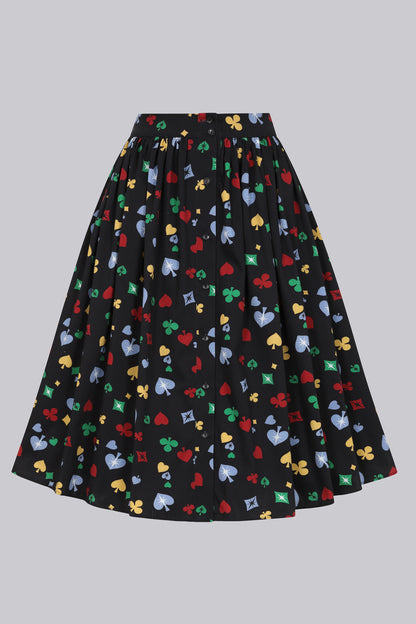 Marianna Polka Poker Swing Skirt