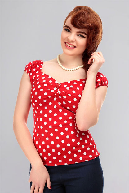 Dolores Polka Top