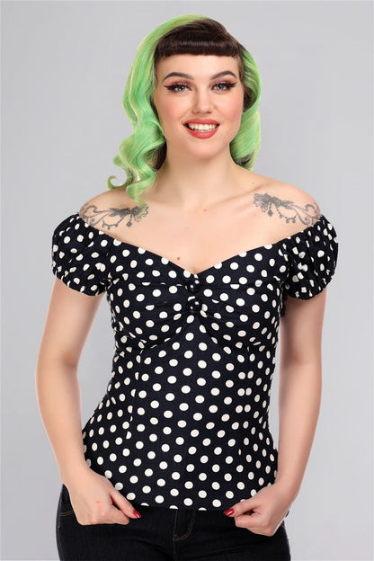 Dolores Polka Top