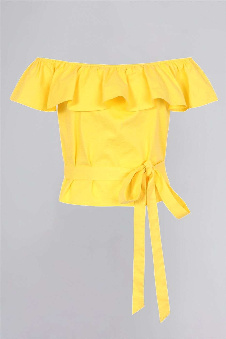 Marietta Plain Frill Top