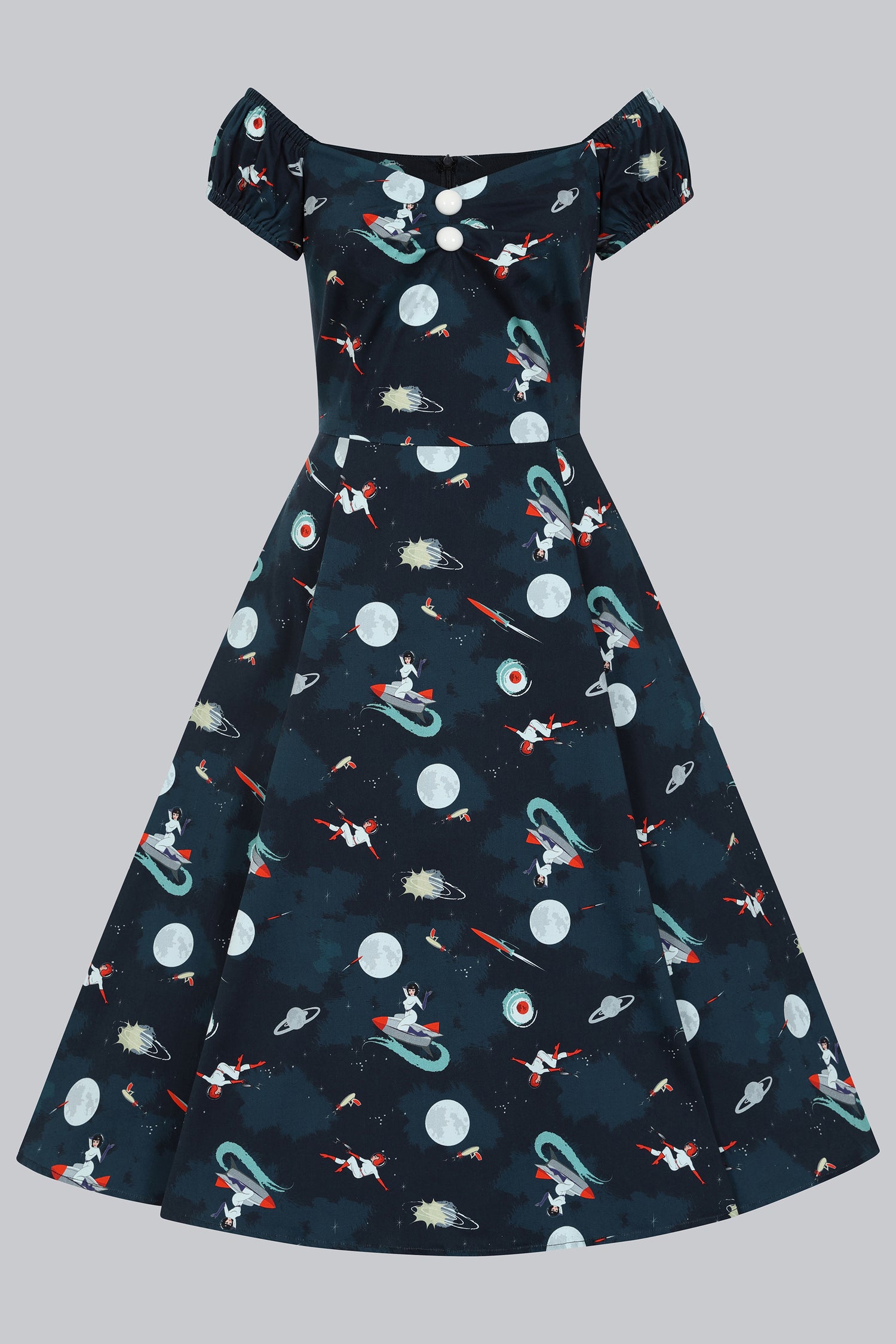 Dolores Space Pin Up Doll Dress