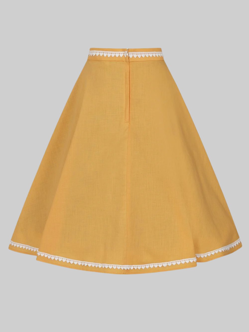 Matilde Heart Trim Swing Skirt