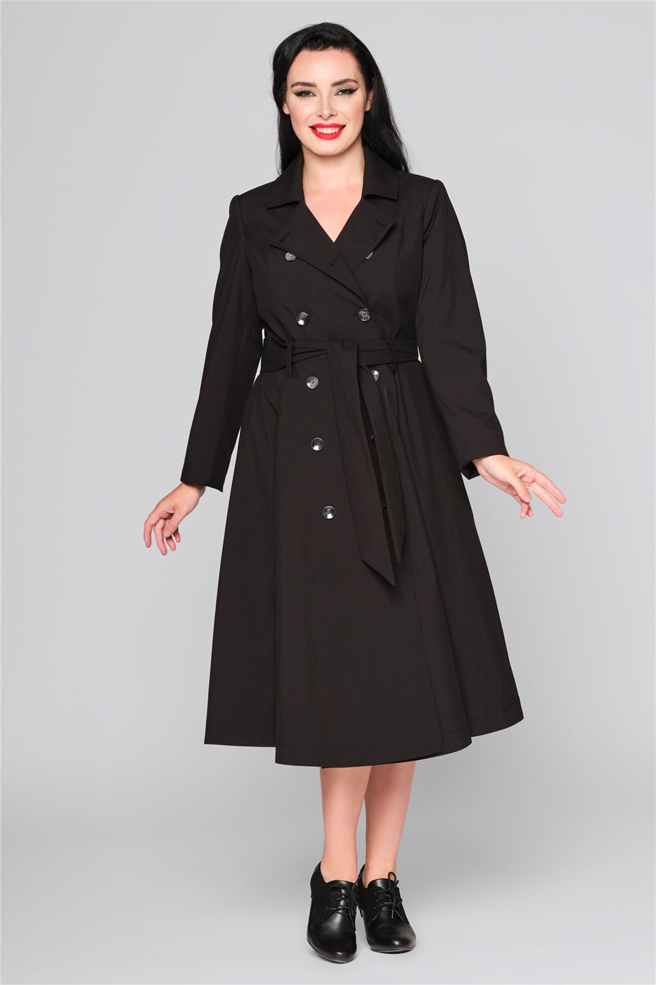 Korrina Swing Trench Coat