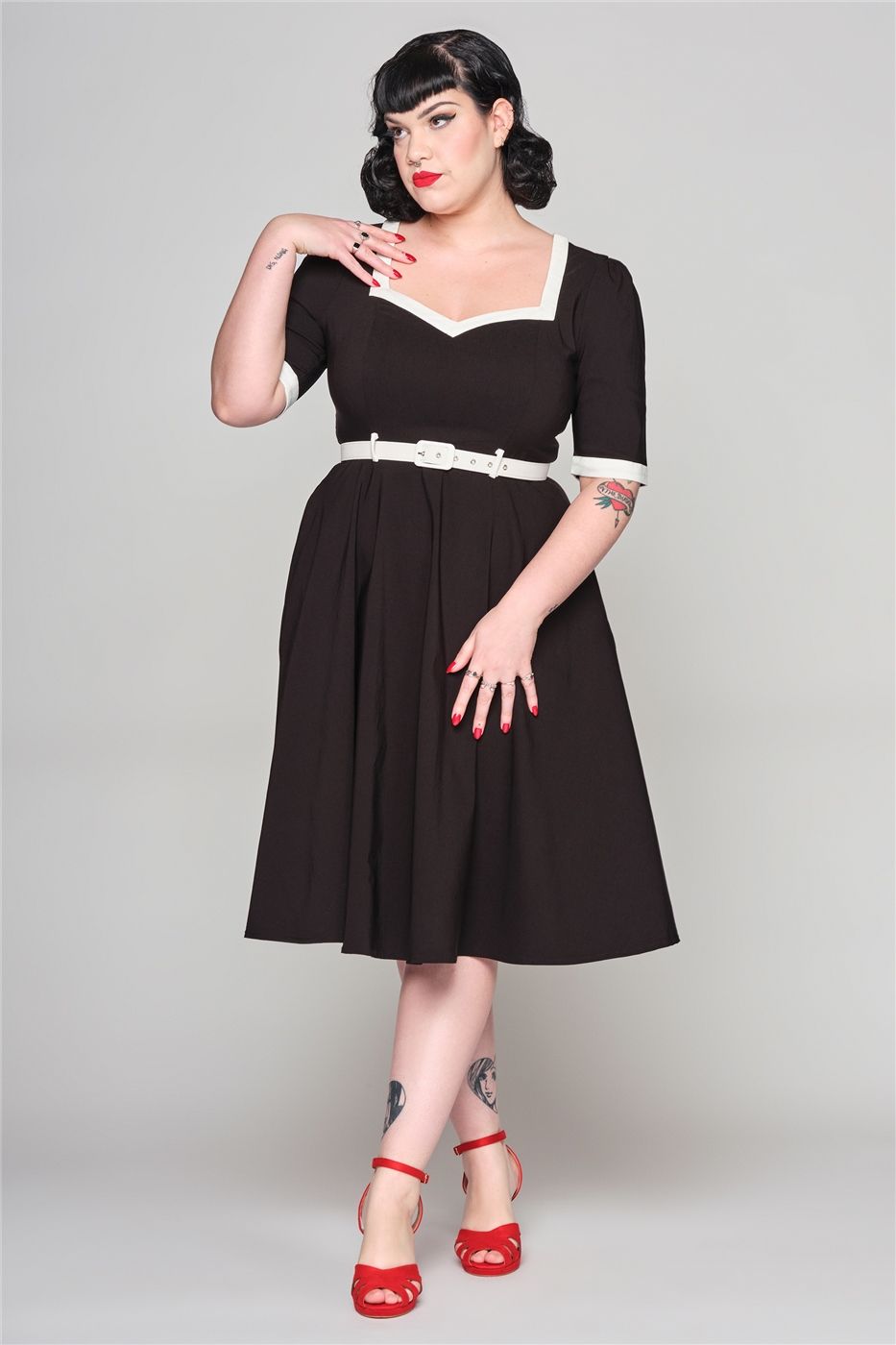 Sadie 50s Swing Dress