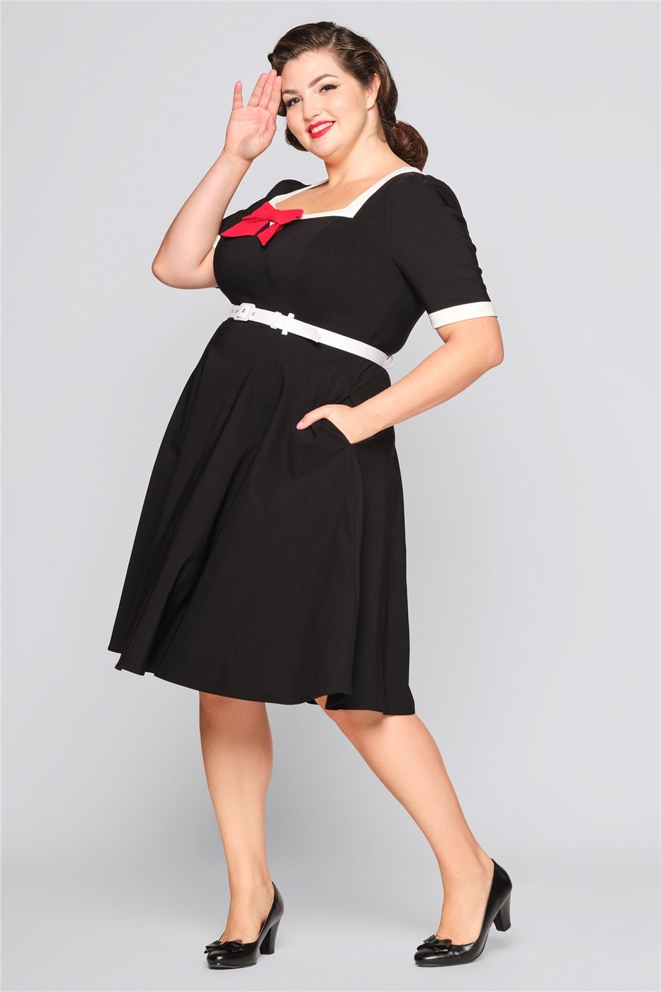 Sadie 50s Swing Dress