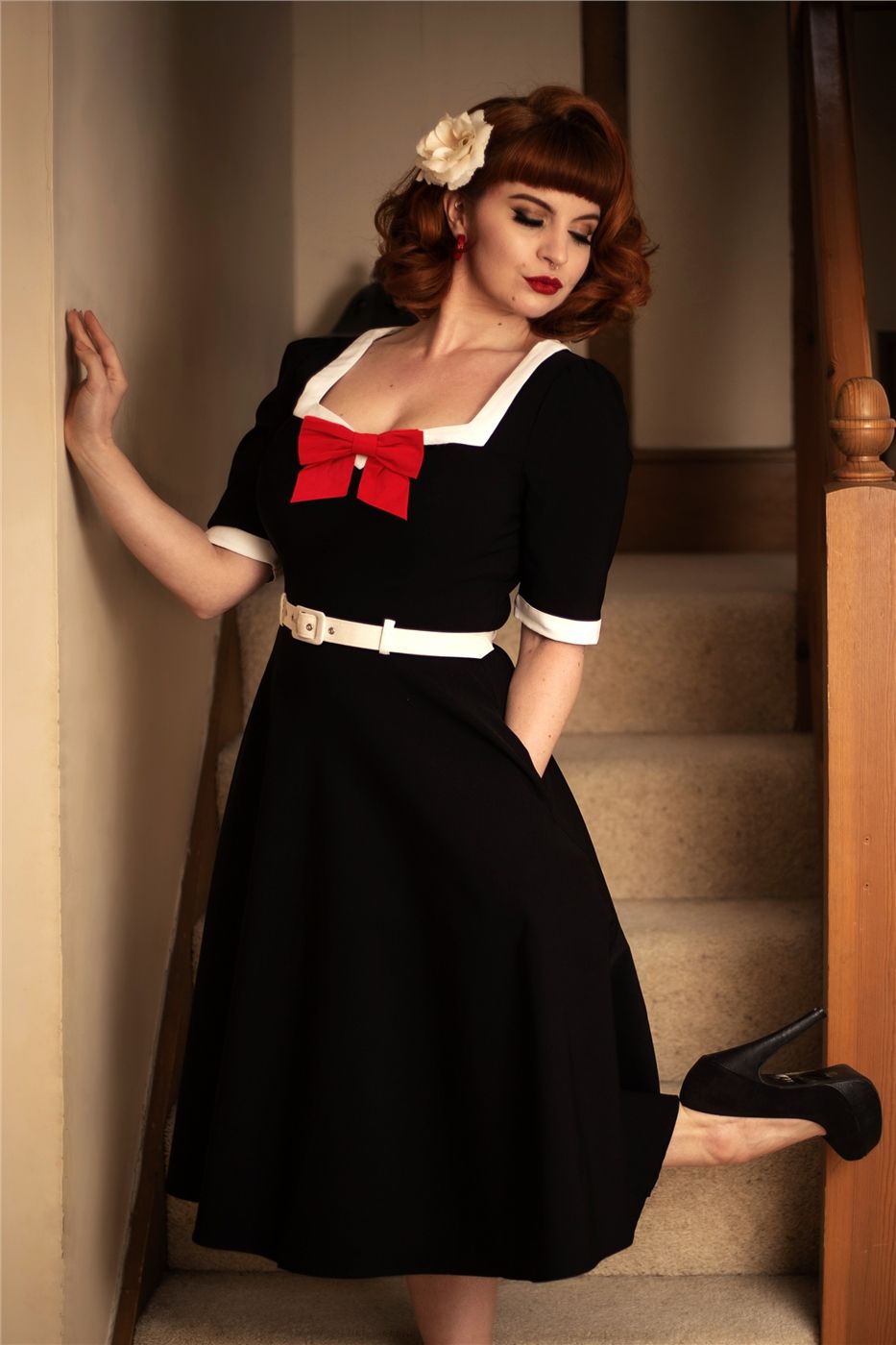 Sadie 50s Swing Dress