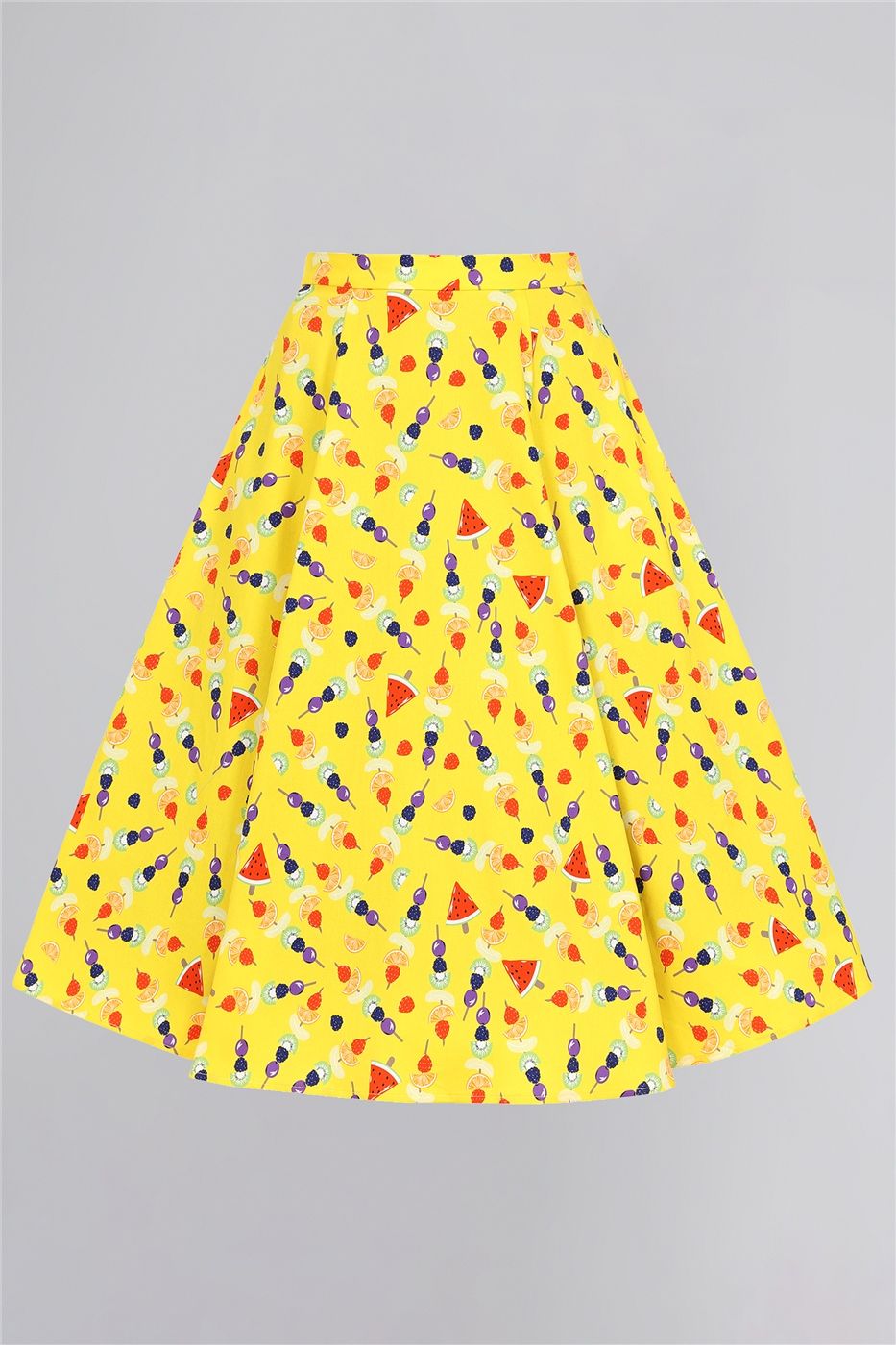 Matilde Fruit Cocktail Swing Skirt