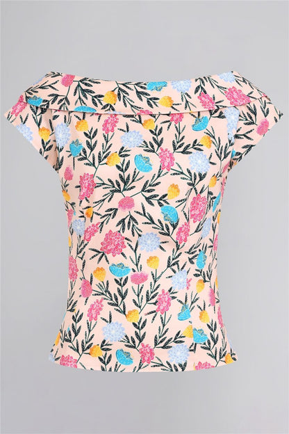 Cordelia Floral Whimsy Top