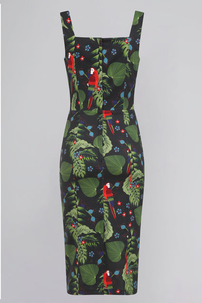 Anita Parrot Paradise Pencil Dress