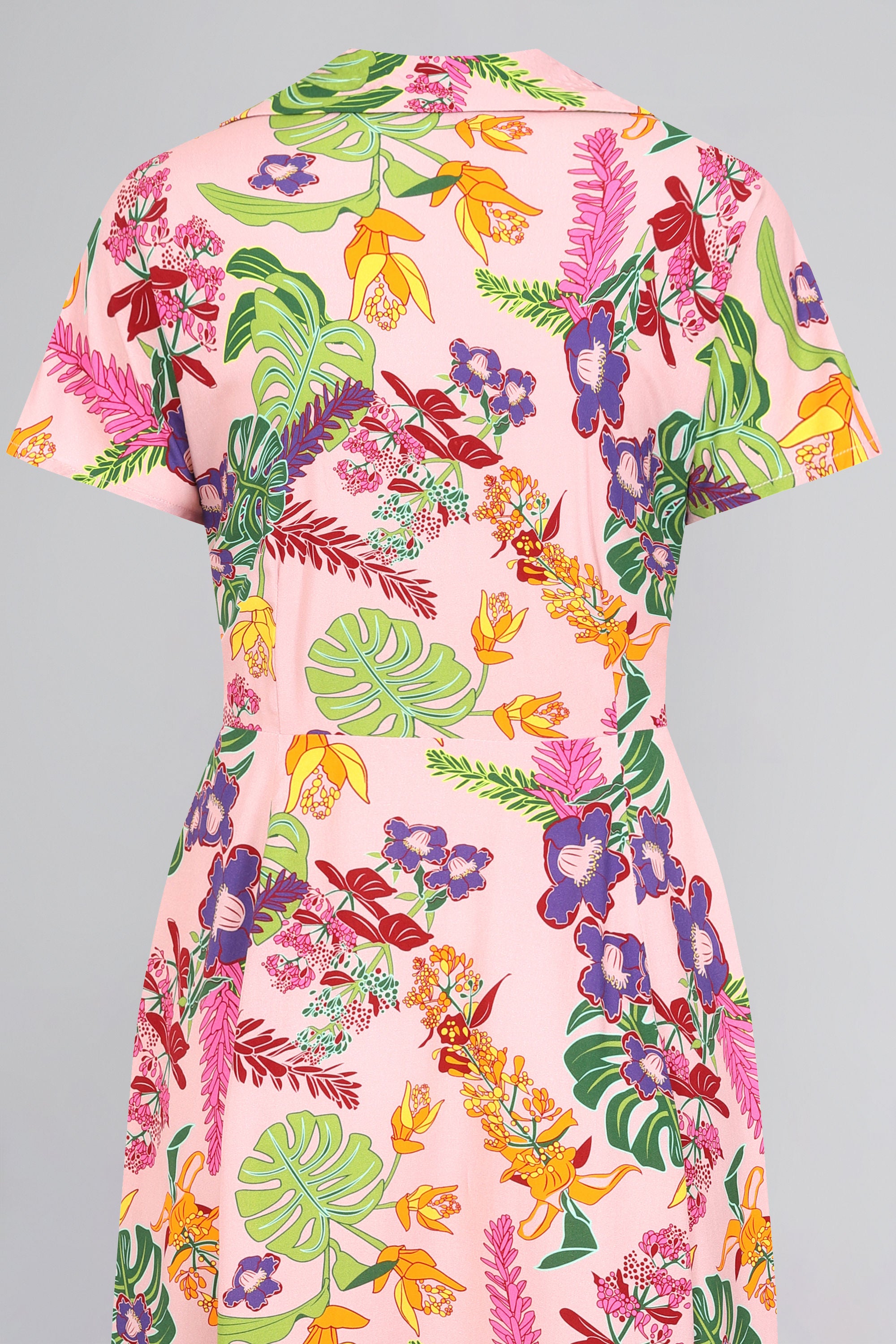 Liza Vibrant Tropics Swing Dress