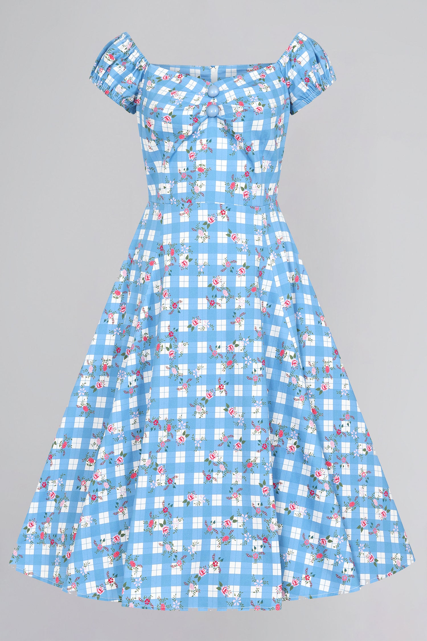 Dolores Gingham Garden Doll Dress