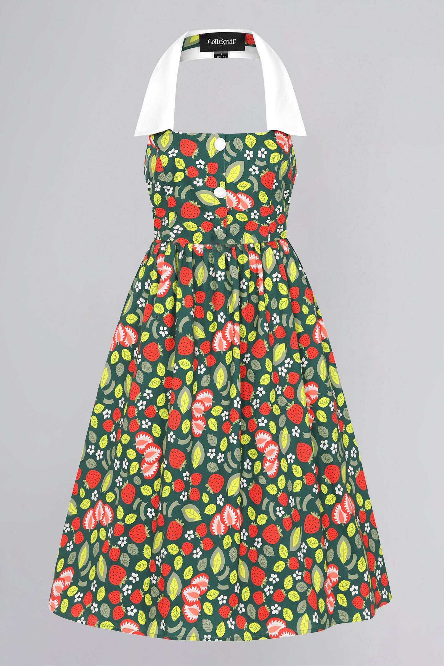 Waverly Strawberry Patch Swing Dress