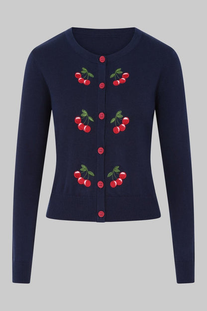 Jessie 50s Cherries Cardigan