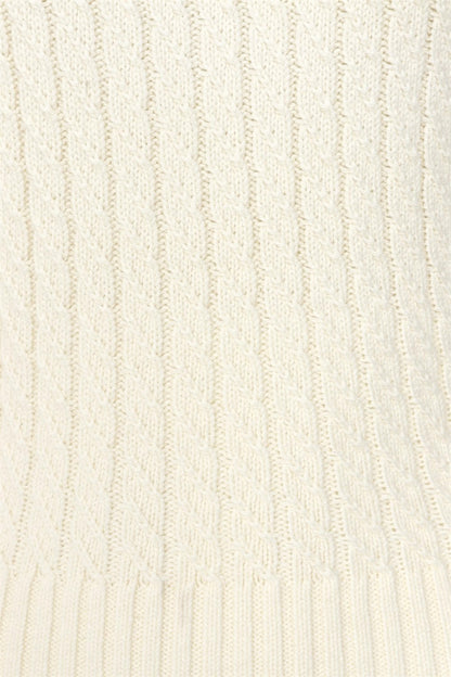 Willa Cream Knitted Vest