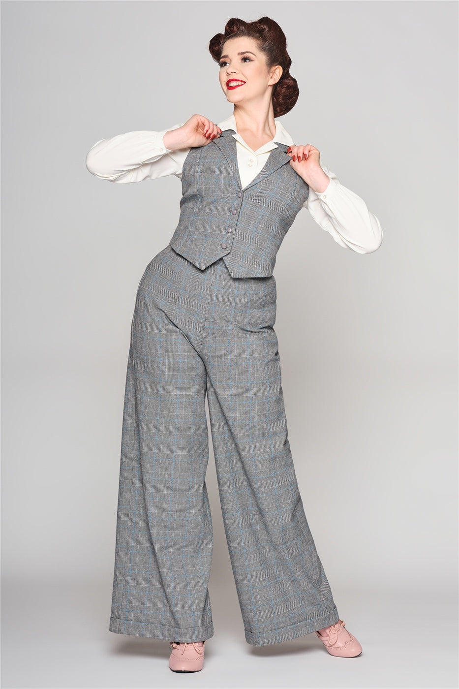 Gerilynn Prince Of Wales Trousers