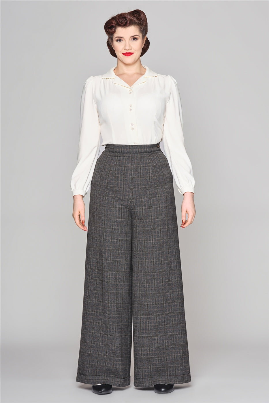 Gerilynn Heritage Check Trousers