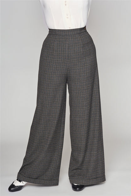 Gerilynn Heritage Check Trousers