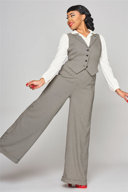 Gerilynn Puppytooth Trousers