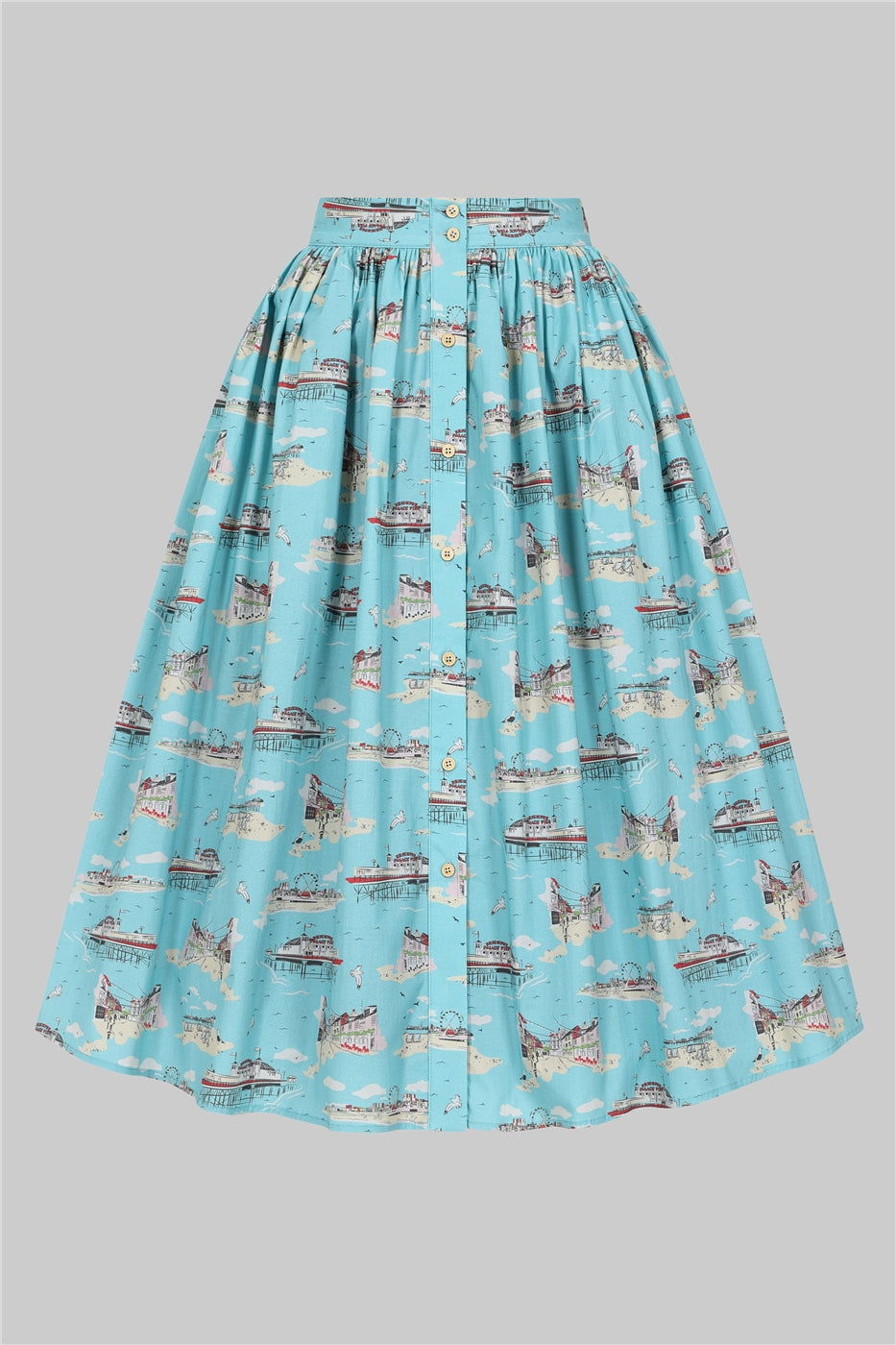 Mariana Brighton Postcard Swing Skirt