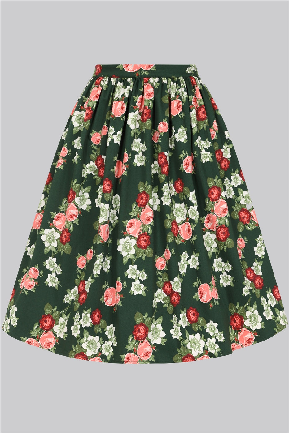 Jasmine Vintage Bloom Swing Skirt