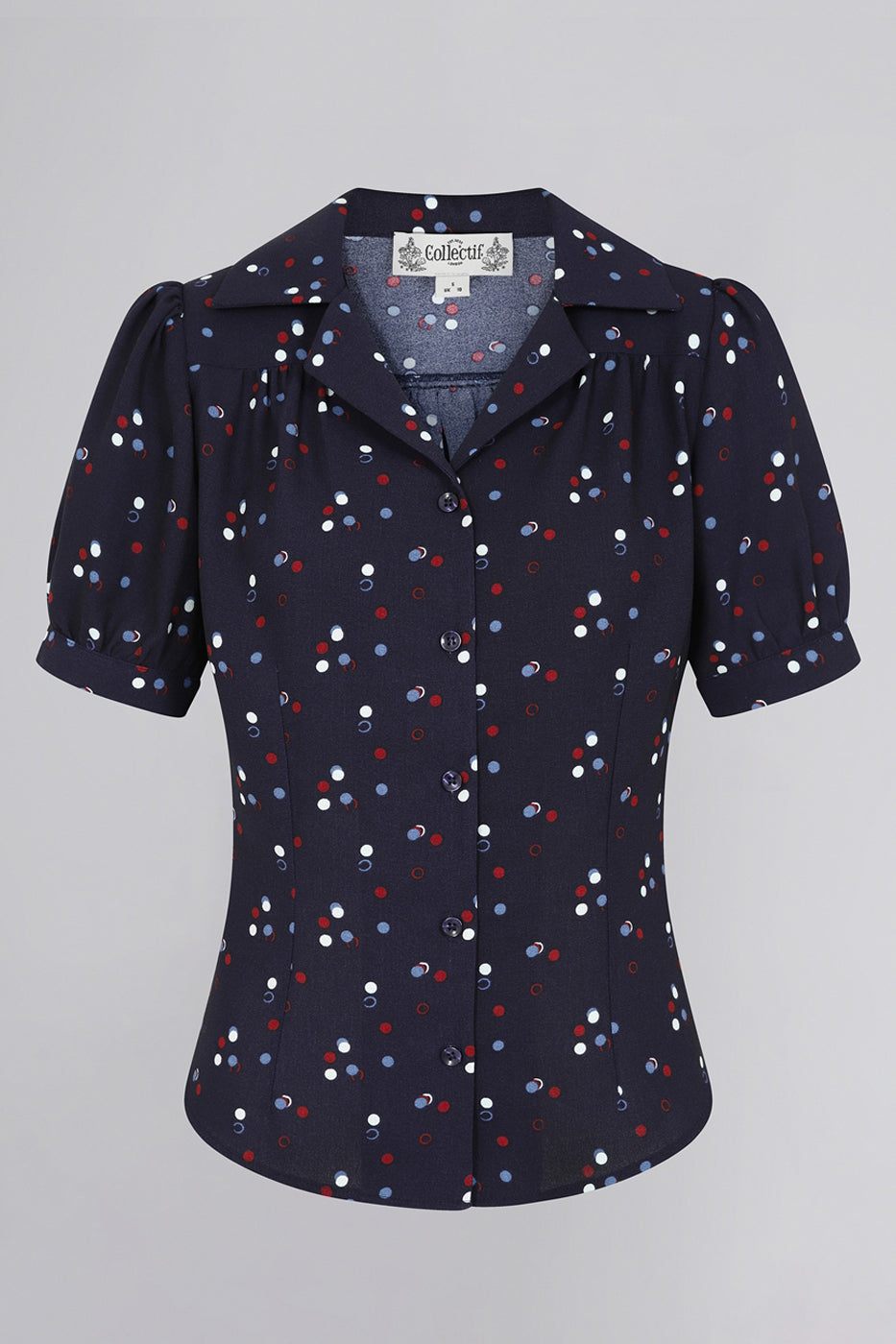 Luana Chalk Polka Blouse