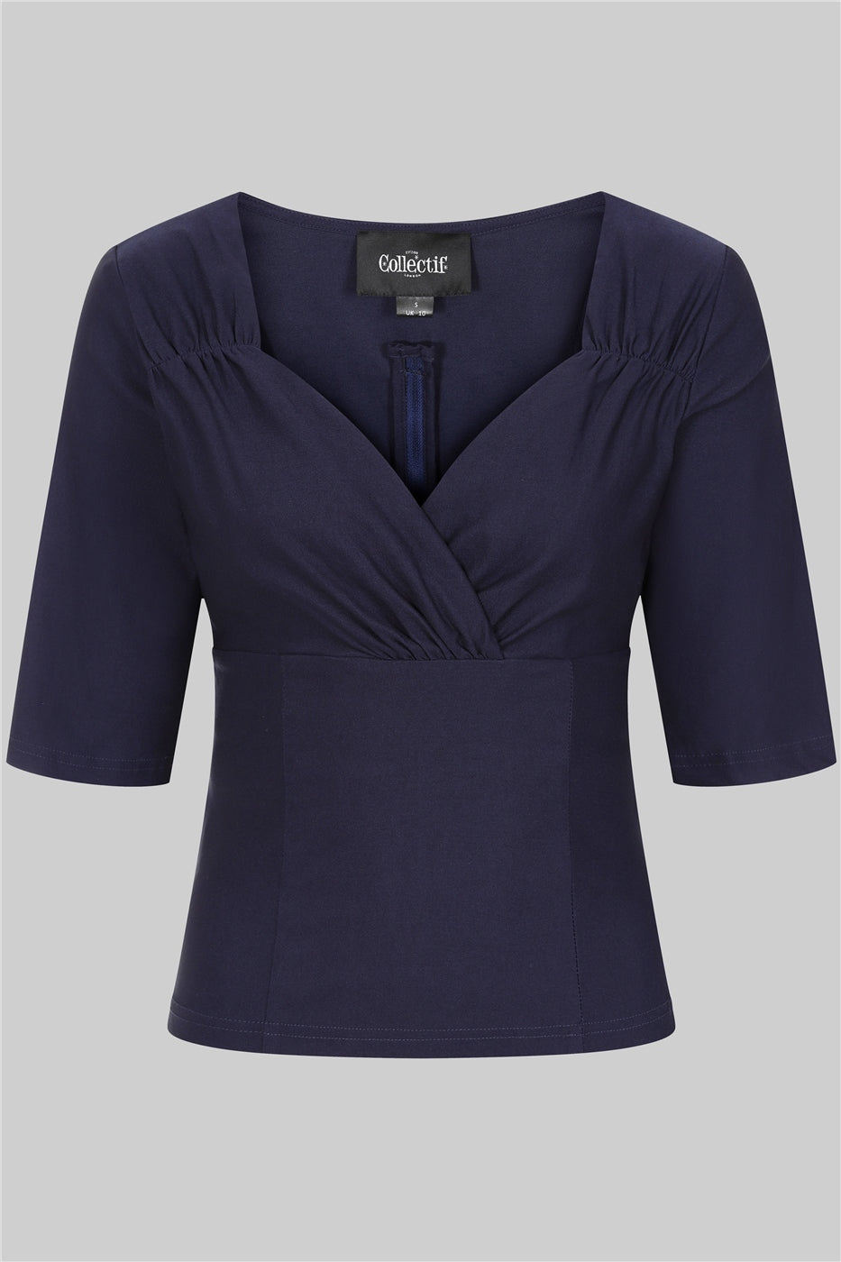 Trixie Navy Top