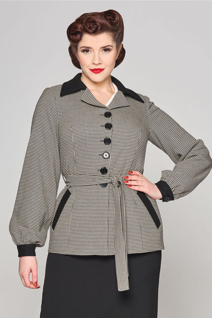 Rosemary 40s PuppyTooth Jacket