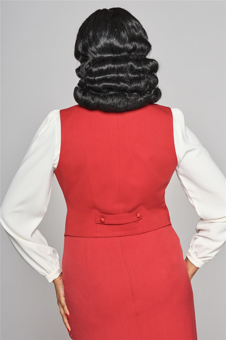 Professor Classic Red Waistcoat