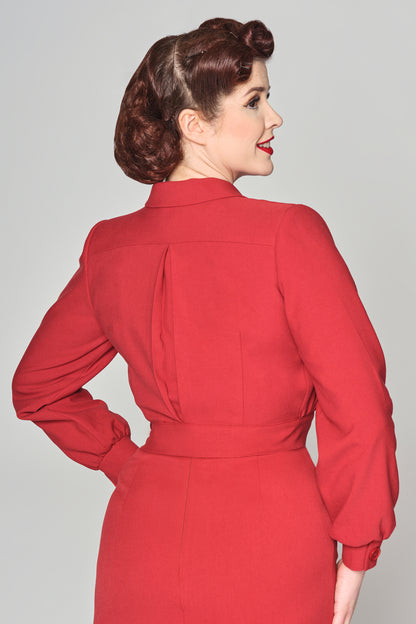 Victoria Box Pleat Jacket