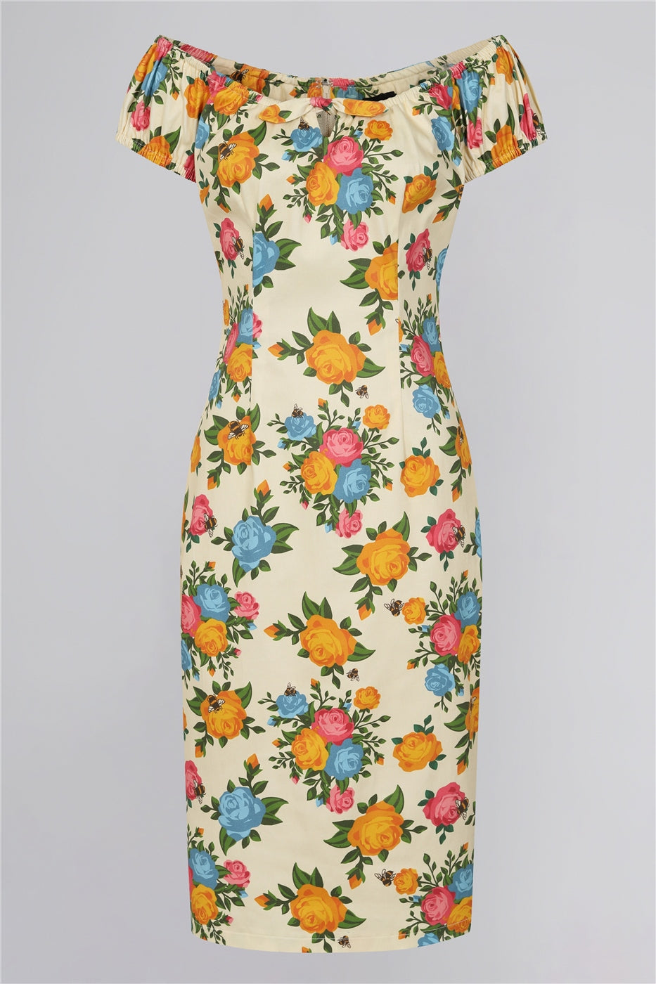 Lorena Rose Garden Pencil Dress