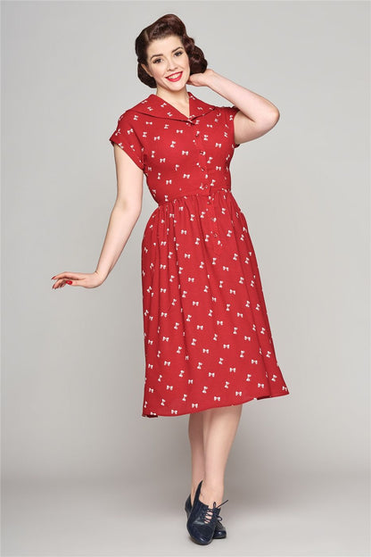 Judy Bow-Tiful Swing Dress