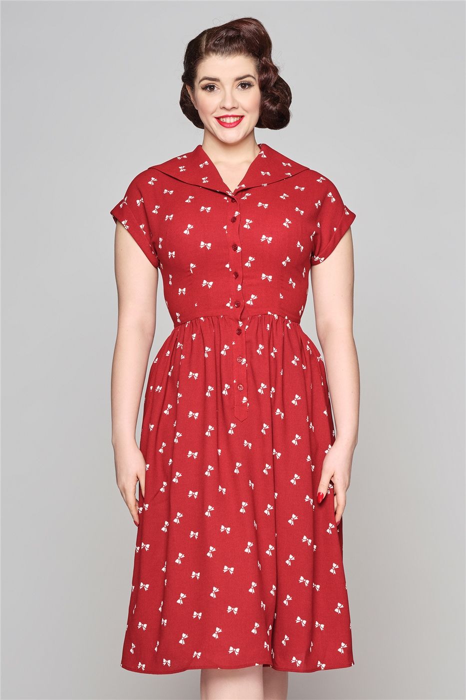 Judy Bow-Tiful Swing Dress