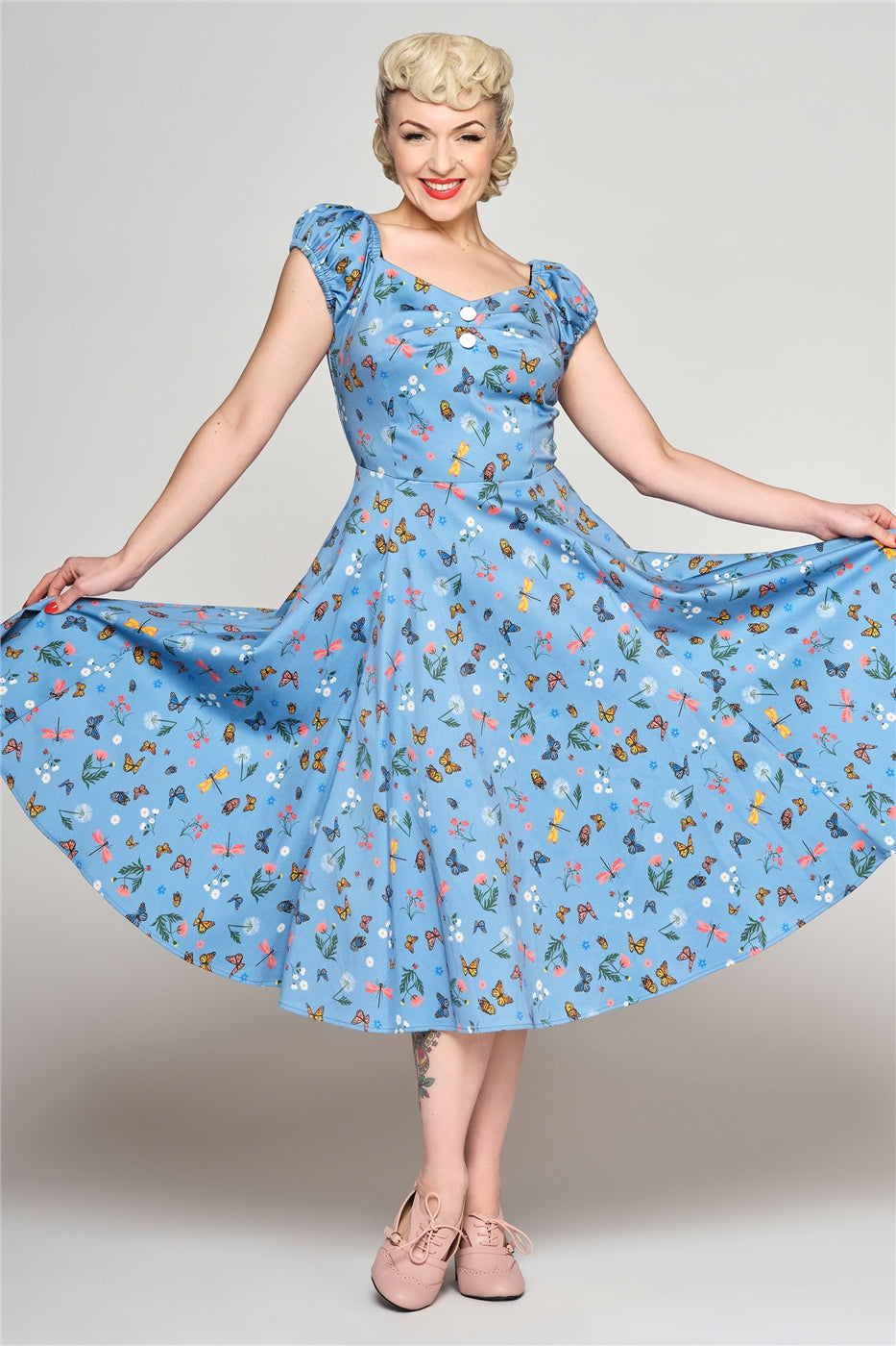 Dolores Butterfly Field Doll Dress