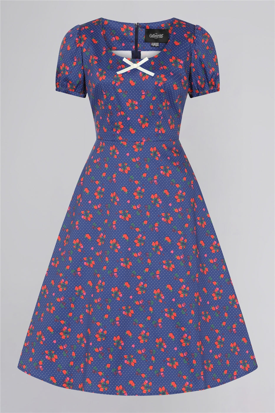 Leanne Mixed Berries Swing Dress