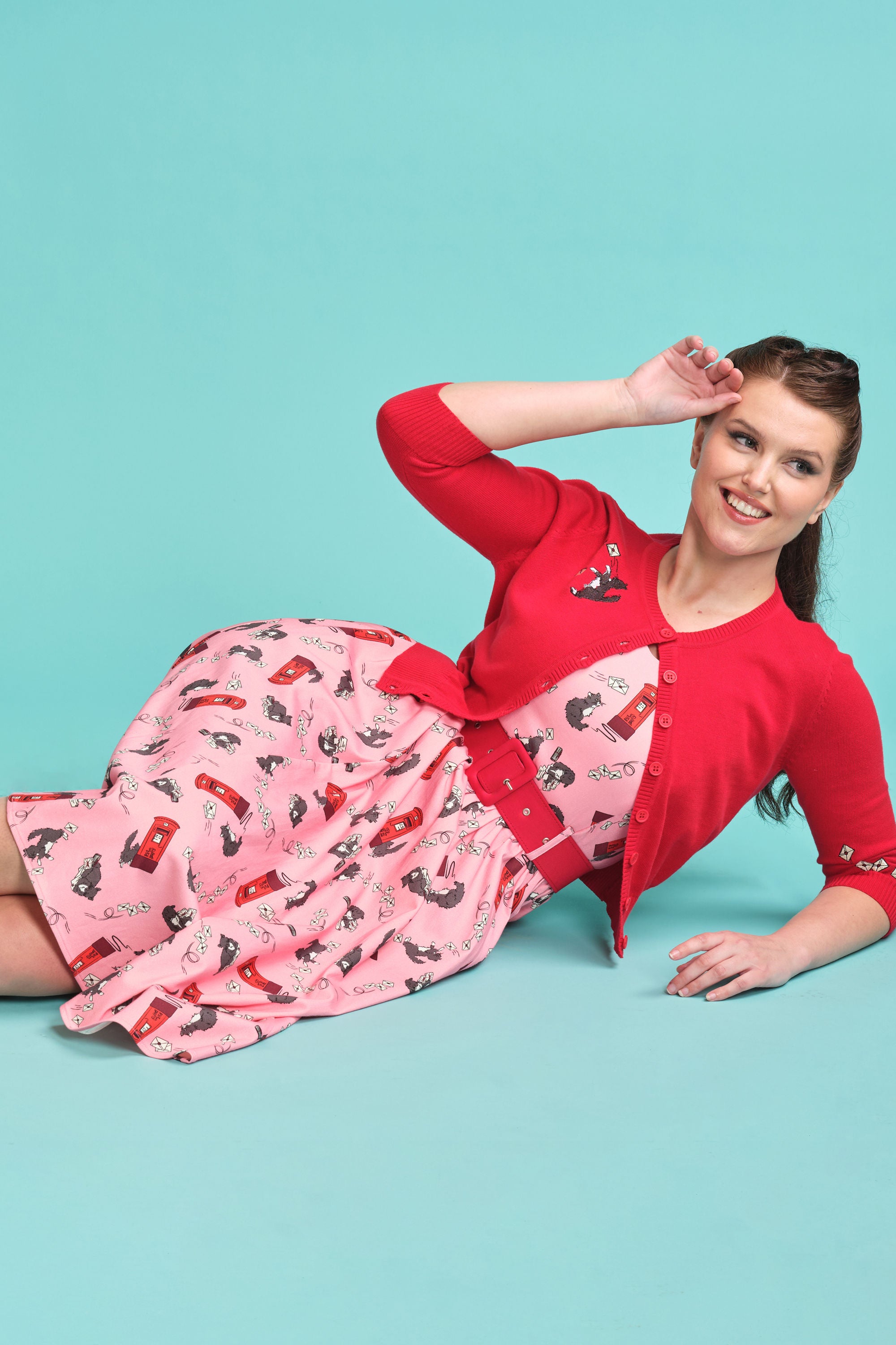 Jade Postie The Cat Swing Dress