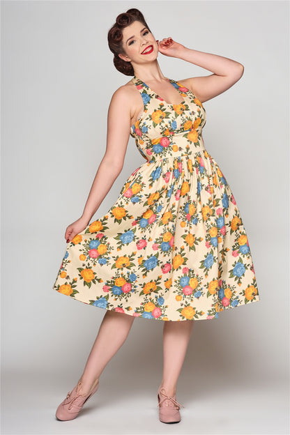 Honey Rose Garden Swing Dress