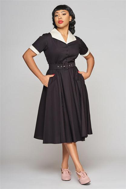 Taylor Plain Swing Dress