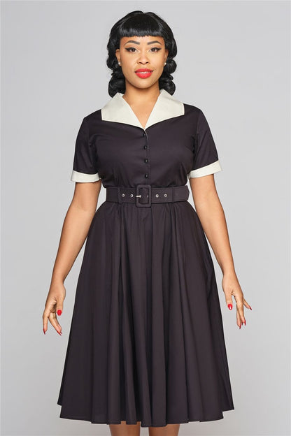 Taylor Plain Swing Dress