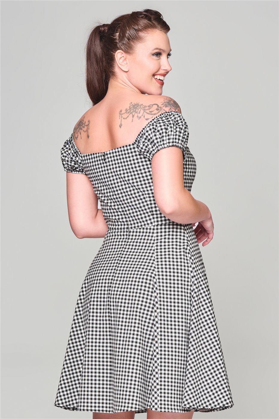 Dolores Gingham Mini Dress