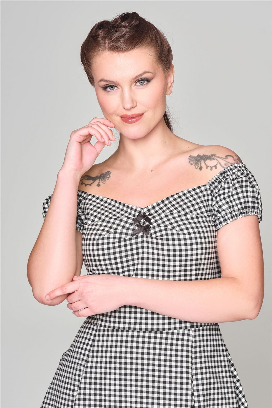 Dolores Gingham Mini Dress