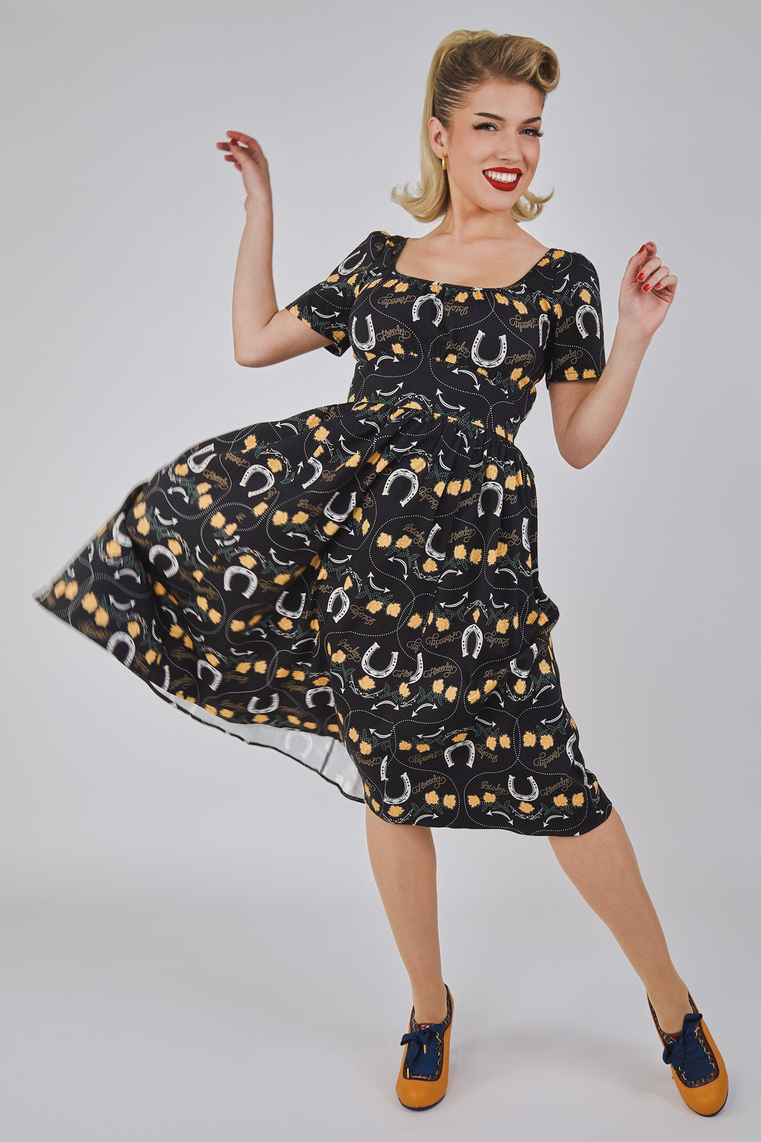 Giada Hoedown Swing Dress