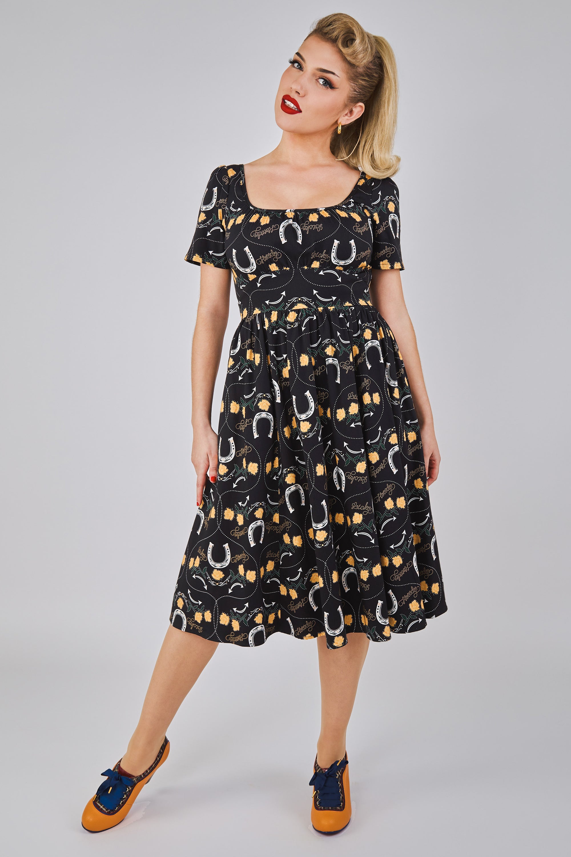 Giada Hoedown Swing Dress