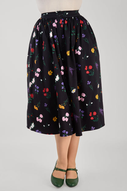 Marianna Spring Spray Swing Skirt