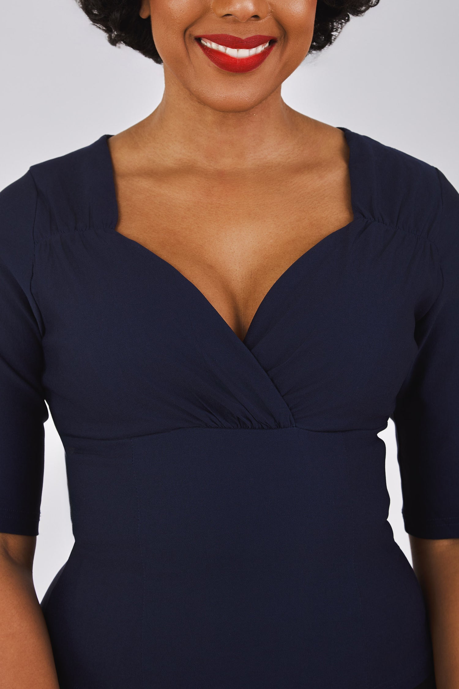 Trixie Navy Top