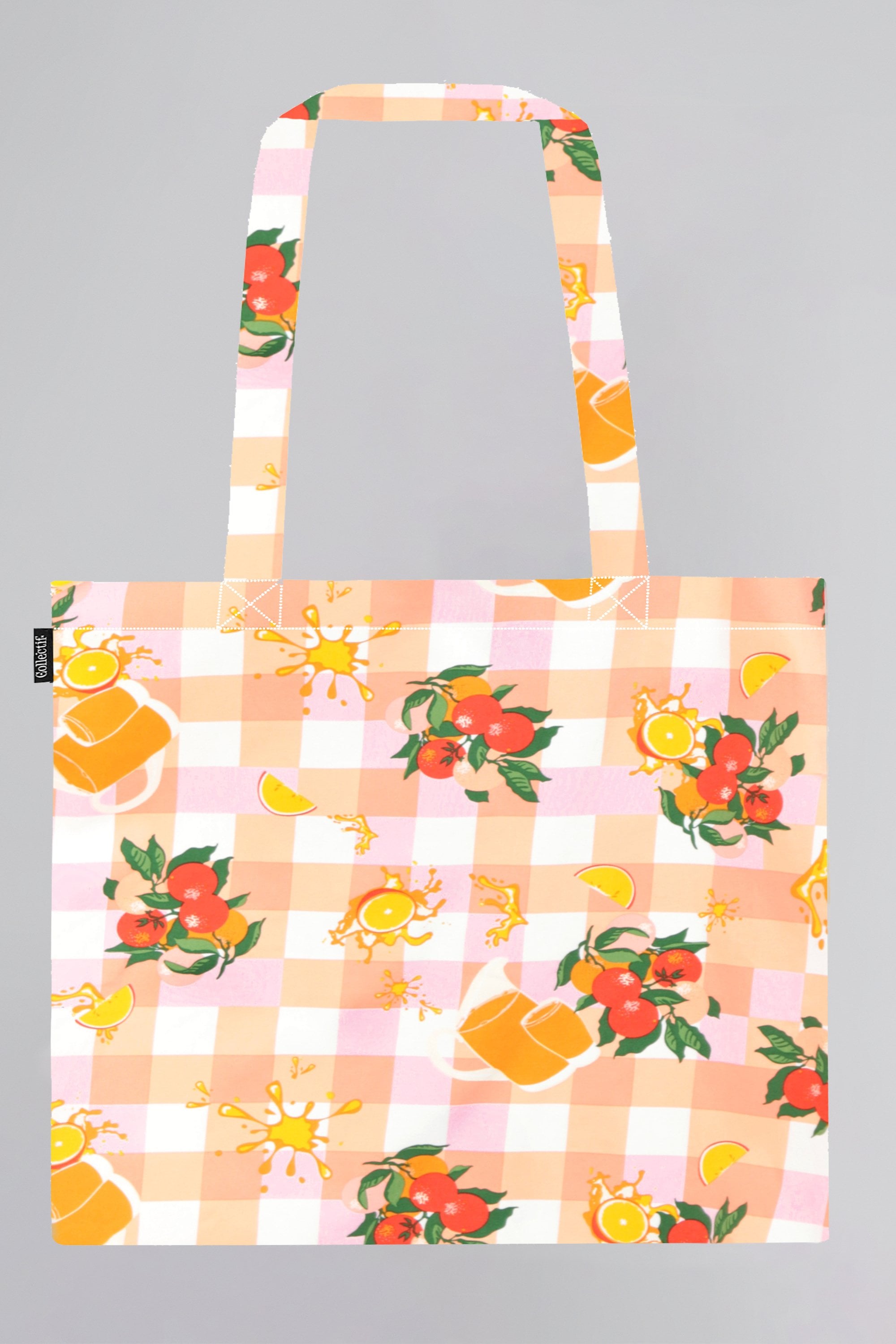 Orange Bloom Tote Bag