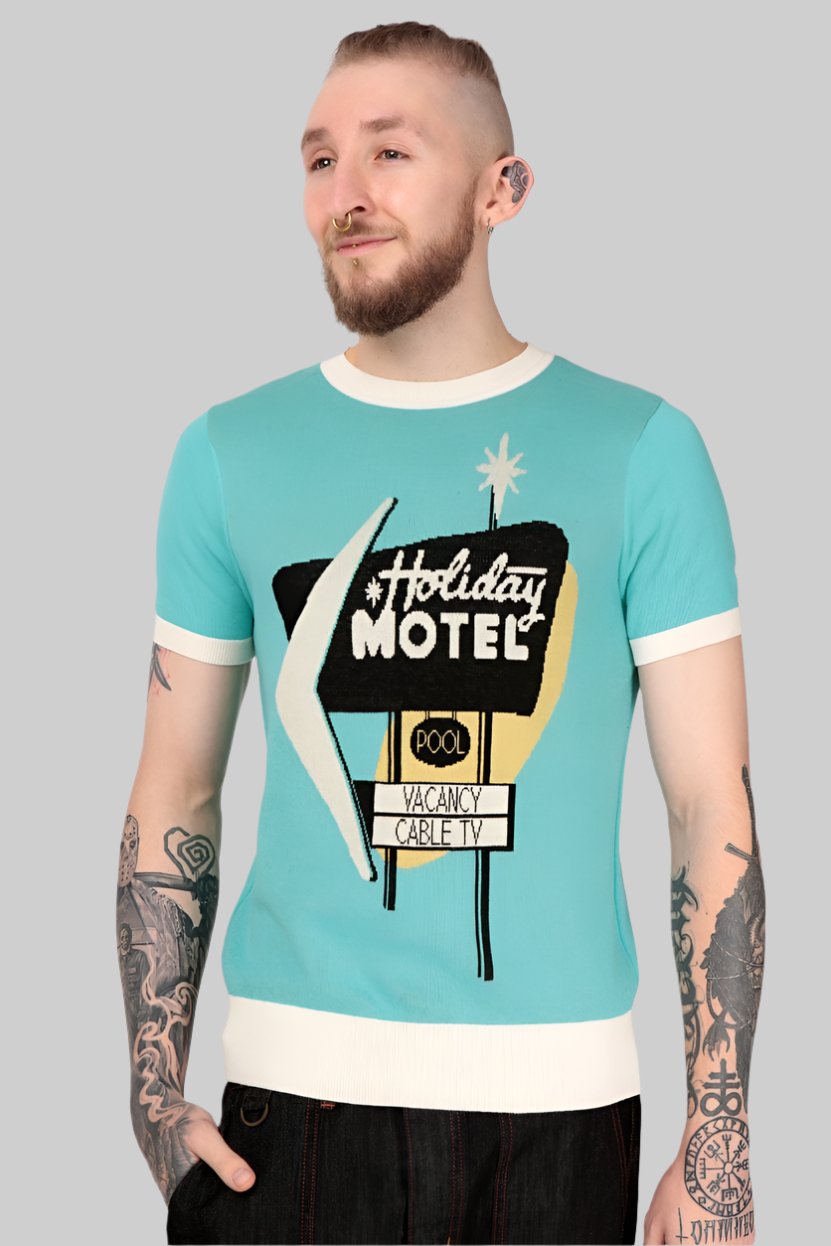 Scott Motel Knitted Top