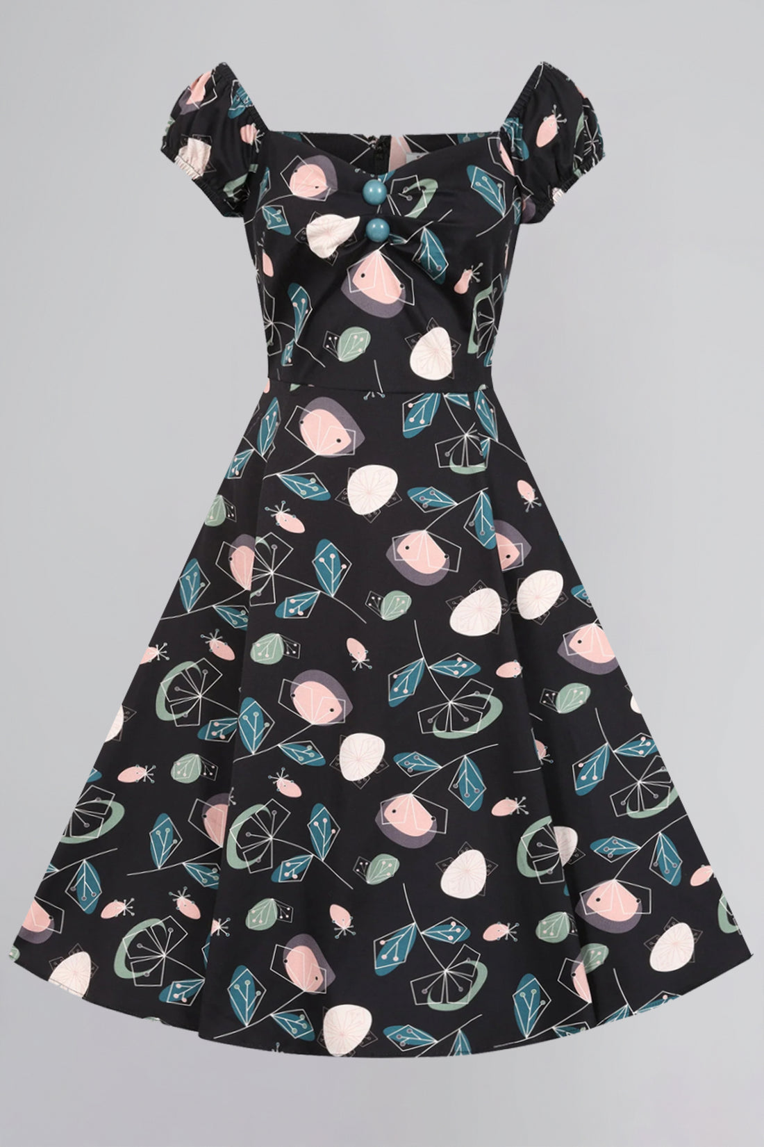 Dolores Atomic Floral Doll Dress